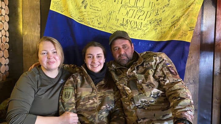 ‘God is with us in our car’: Ukraine combat medic brings faith, healing to the battlefield
