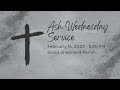 My Ash Wednesday Homily!