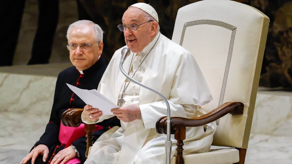 El Papa insta a tener paciencia, incluso en medio de la guerra, durante la audiencia de Semana Santa