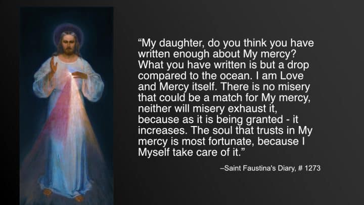 Daily Quote — Saint Faustina’s Diary (#1273)